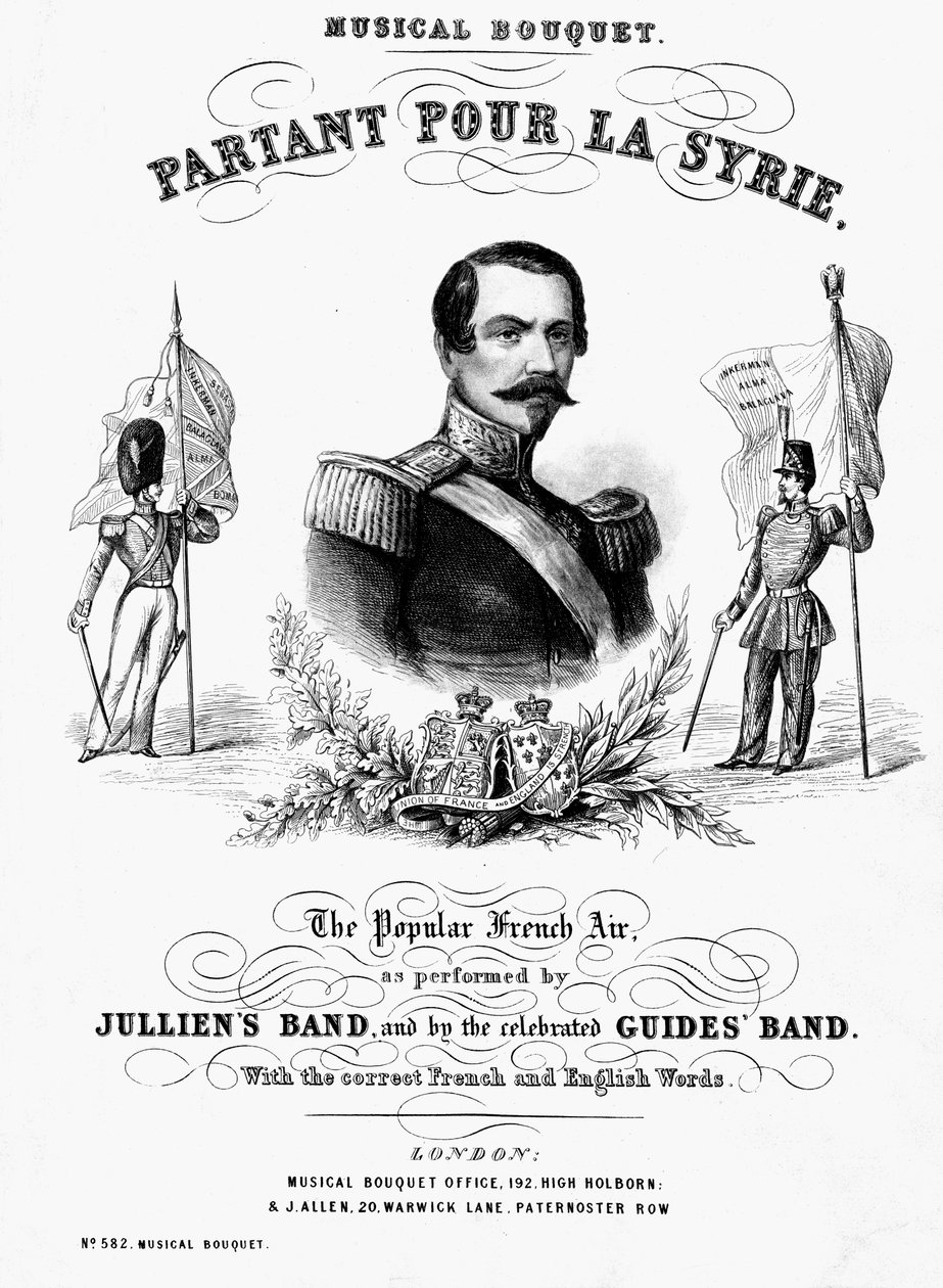 Napoleon III, Keizer van de Fransen, 1855 door Unbekannt