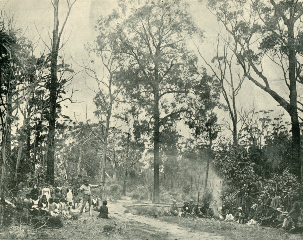 Inheemse sporten, Lake Tyers, 1901 door Unbekannt