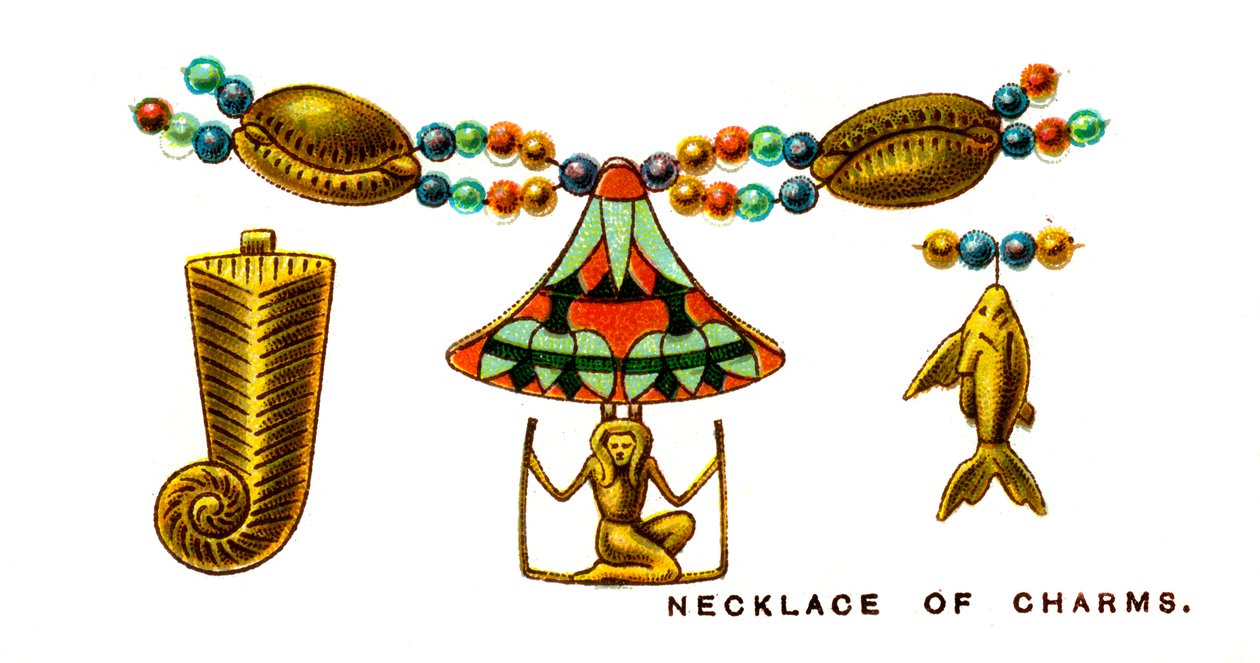 Ketting van Charms, 1923 door Unbekannt