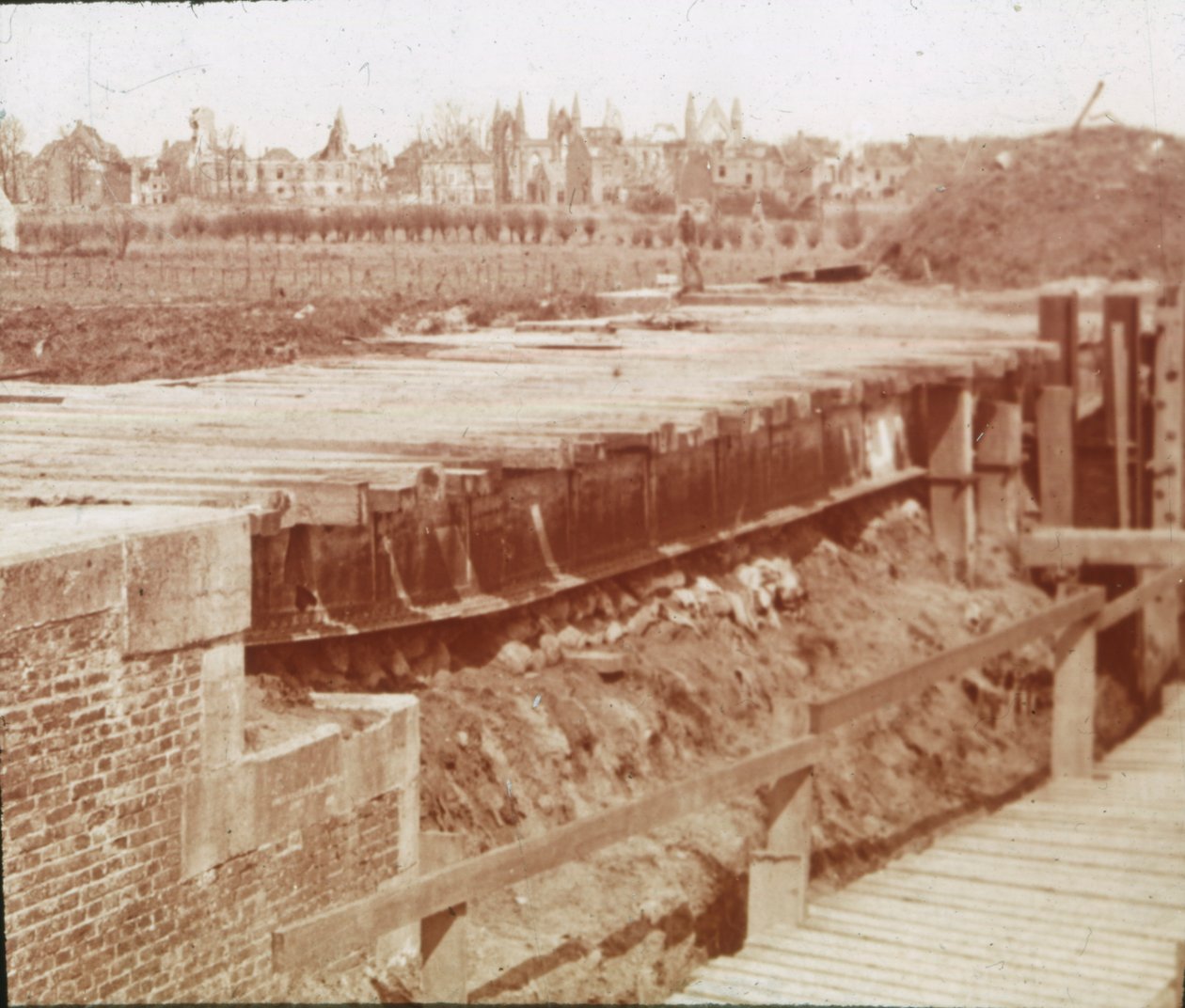Nieuwpoort, Vlaanderen, België, ca. 1914-ca. 1918 door Unbekannt