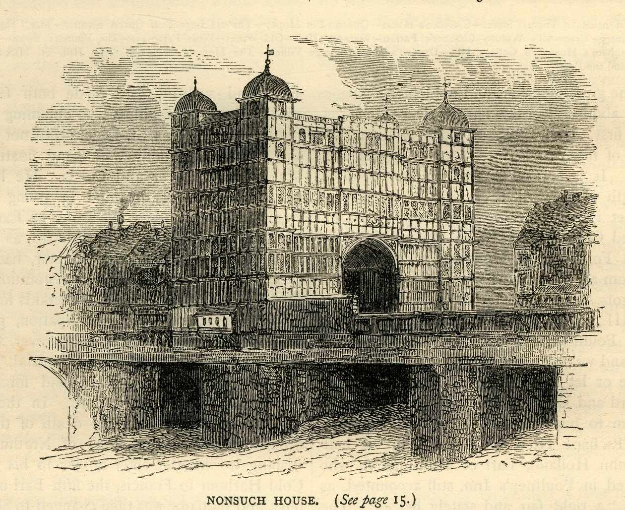 Nonsuch House door Unbekannt