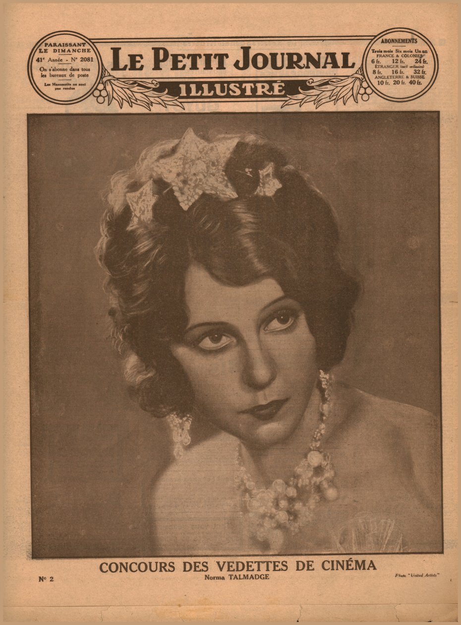 Norma Talmadge, 1930 door Unbekannt