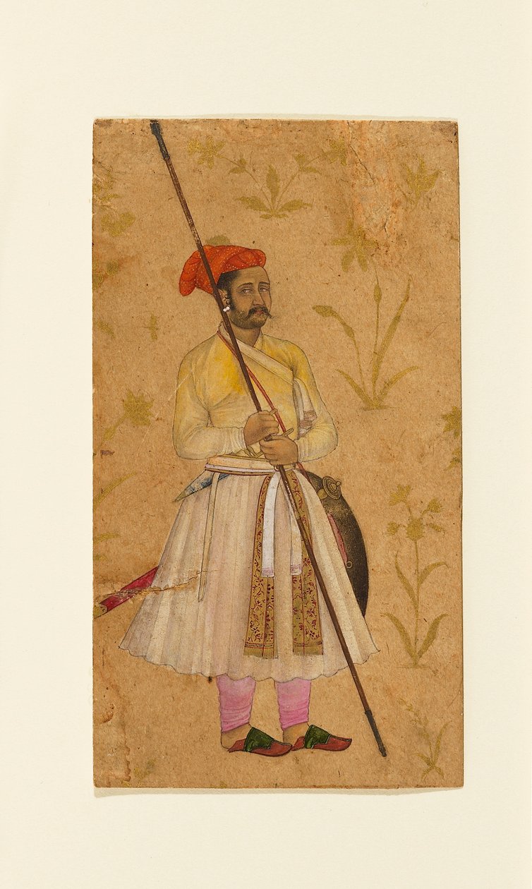 Officier van Shah Jahan, 1635-1640 door Unbekannt