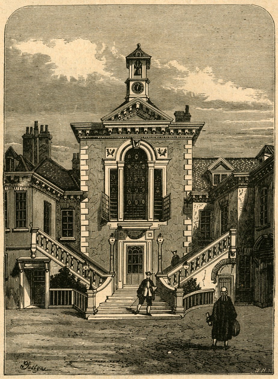 Oude Serjeants Inn, 1878 door Unbekannt