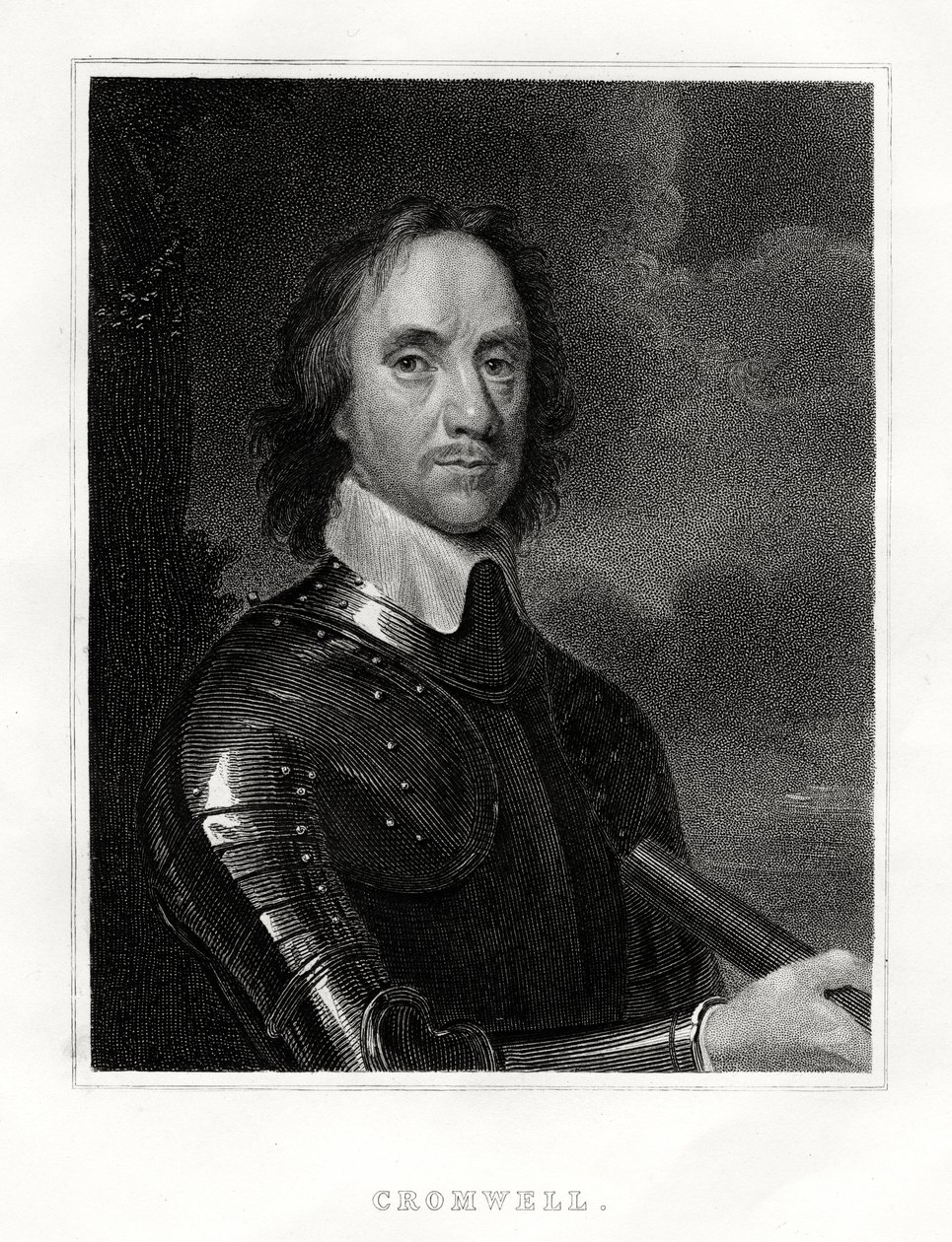 Oliver Cromwell door Unbekannt