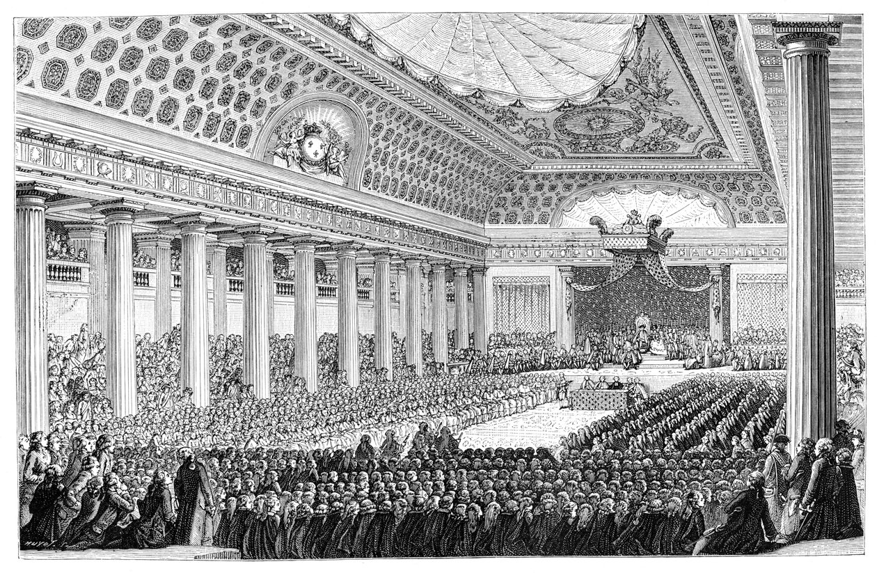 Opening van de Staten-Generaal, Versailles, 1789, 1885 door Unbekannt