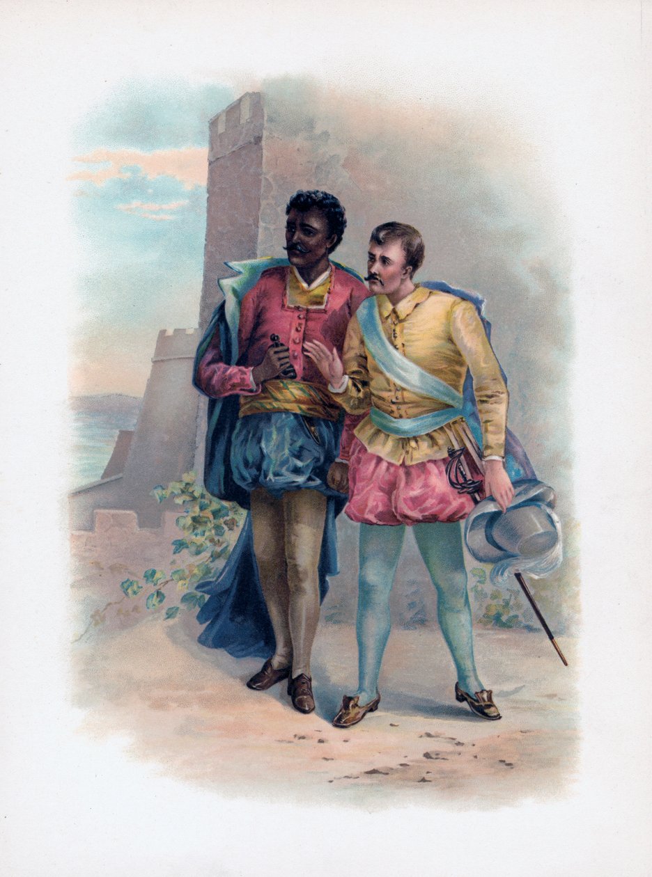 Othello en Iago door Unbekannt