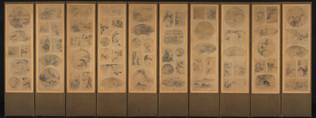 Schilderij van Honderd Thema