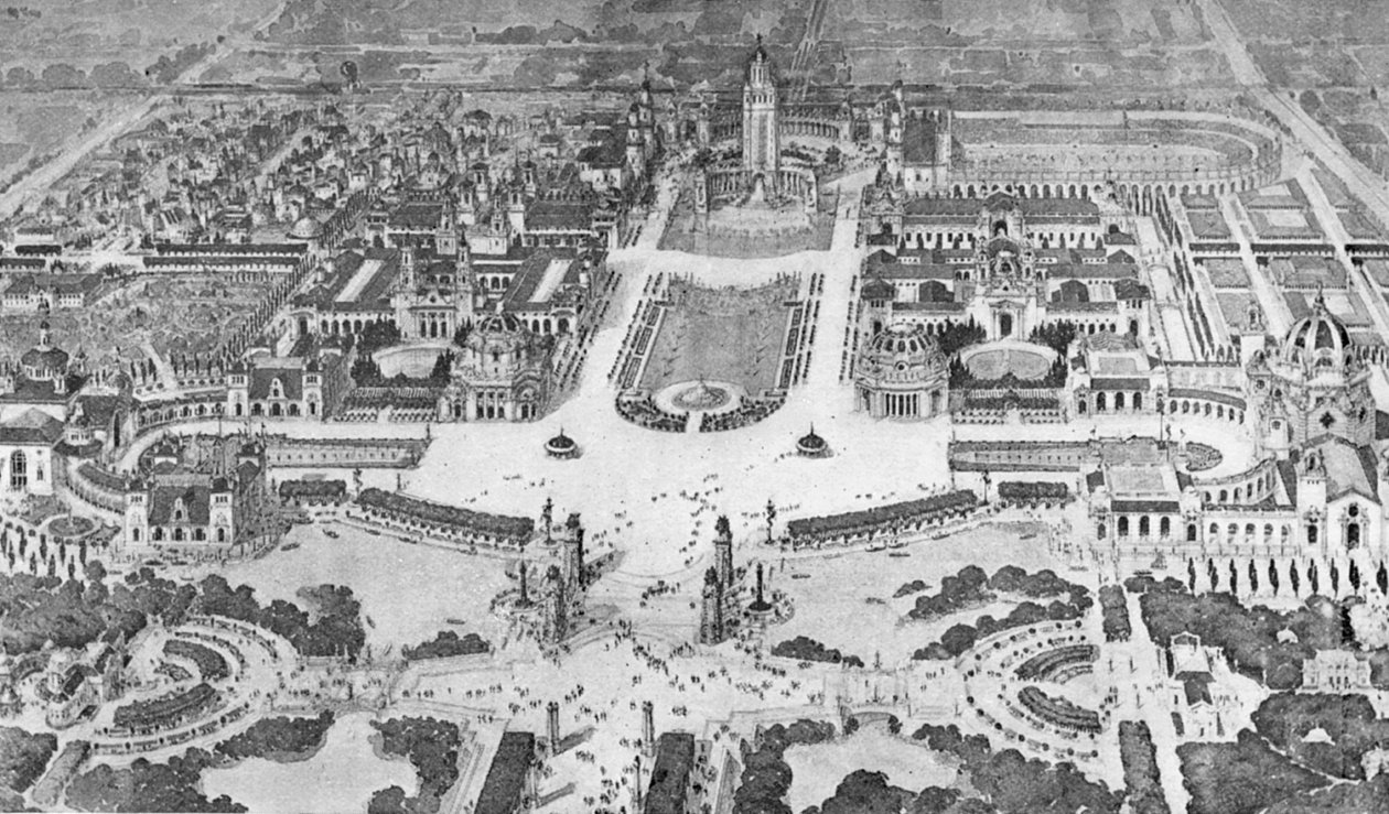 Pan-Amerikaanse Tentoonstelling in Buffalo, VS, 1901 door Unbekannt