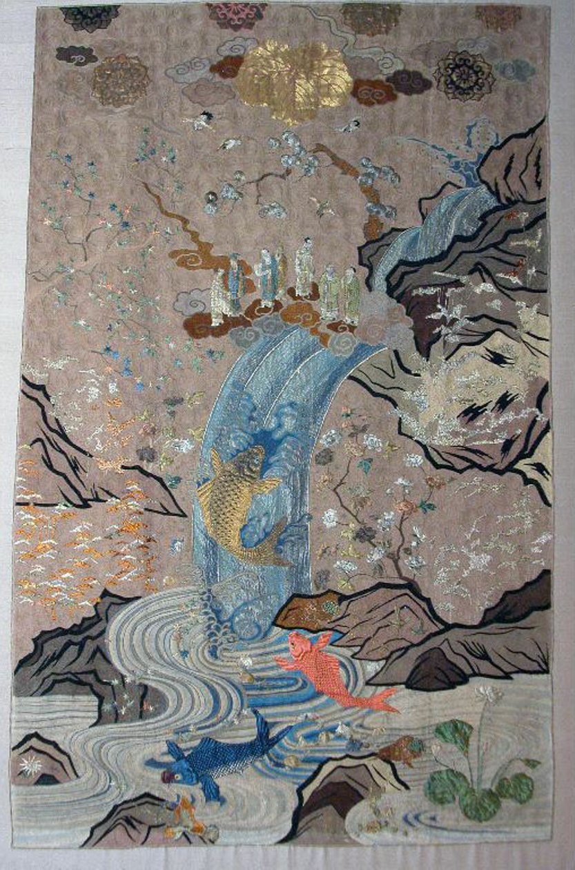Paneel, Japan, 1894, Meiji-periode 1868-1912 door Unbekannt