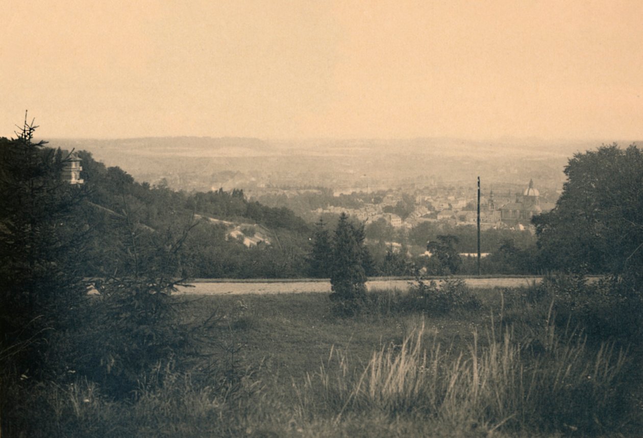 Panorama genomen vanaf het Châlet Forestier door Unbekannt