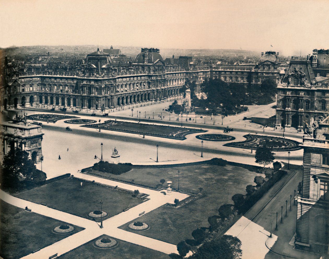 Parijs. - Les Tuileries. - LL, ca. 1910 door Unbekannt