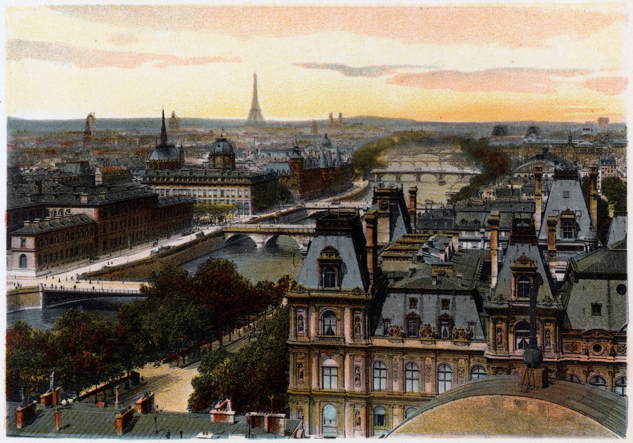 Parijs, Frankrijk, c1900 door Unbekannt