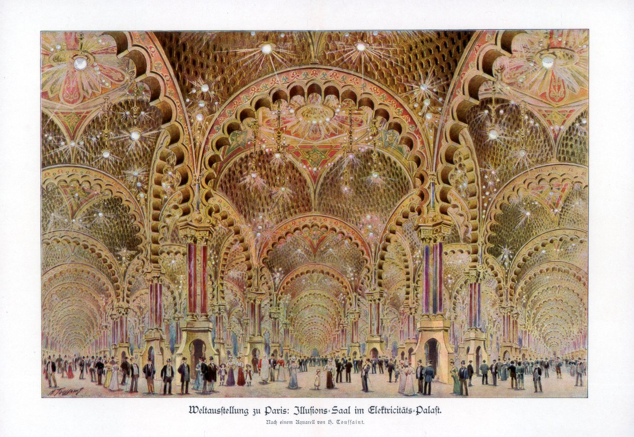 Wereldtentoonstelling Parijs 1889, 1900 door Unbekannt