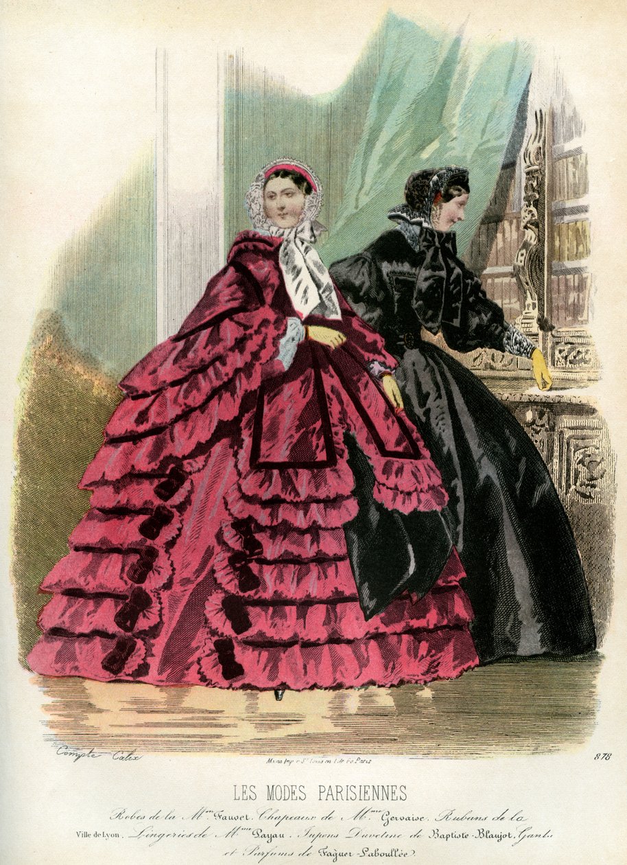 Parijse mode van de 19e eeuw, 1857-1938 door Unbekannt
