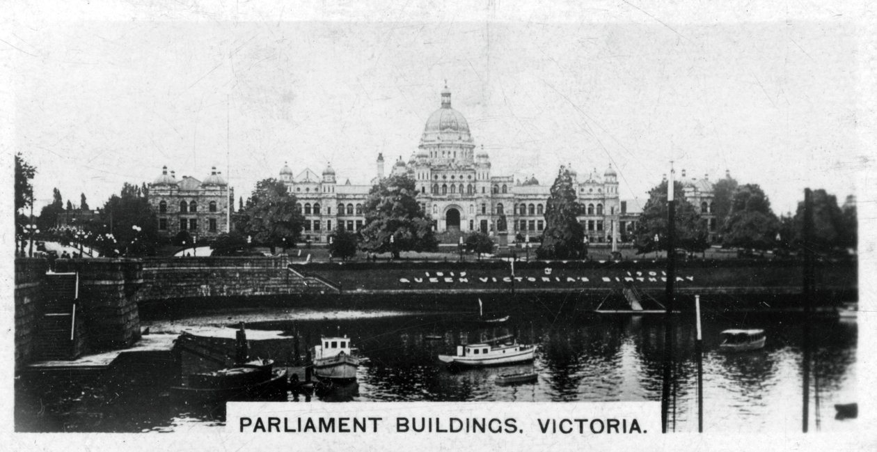 Parlementsgebouwen, Victoria, British Columbia, Canada, c1920s door Unbekannt