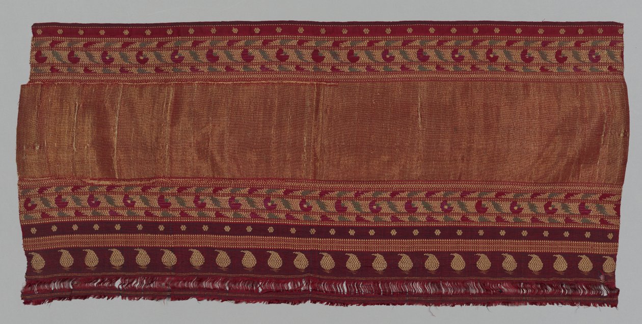 Deel van een Sari, 1800s door Unbekannt