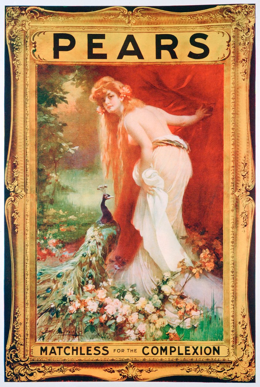 Pears zeep advertentie, 1914 door Unbekannt