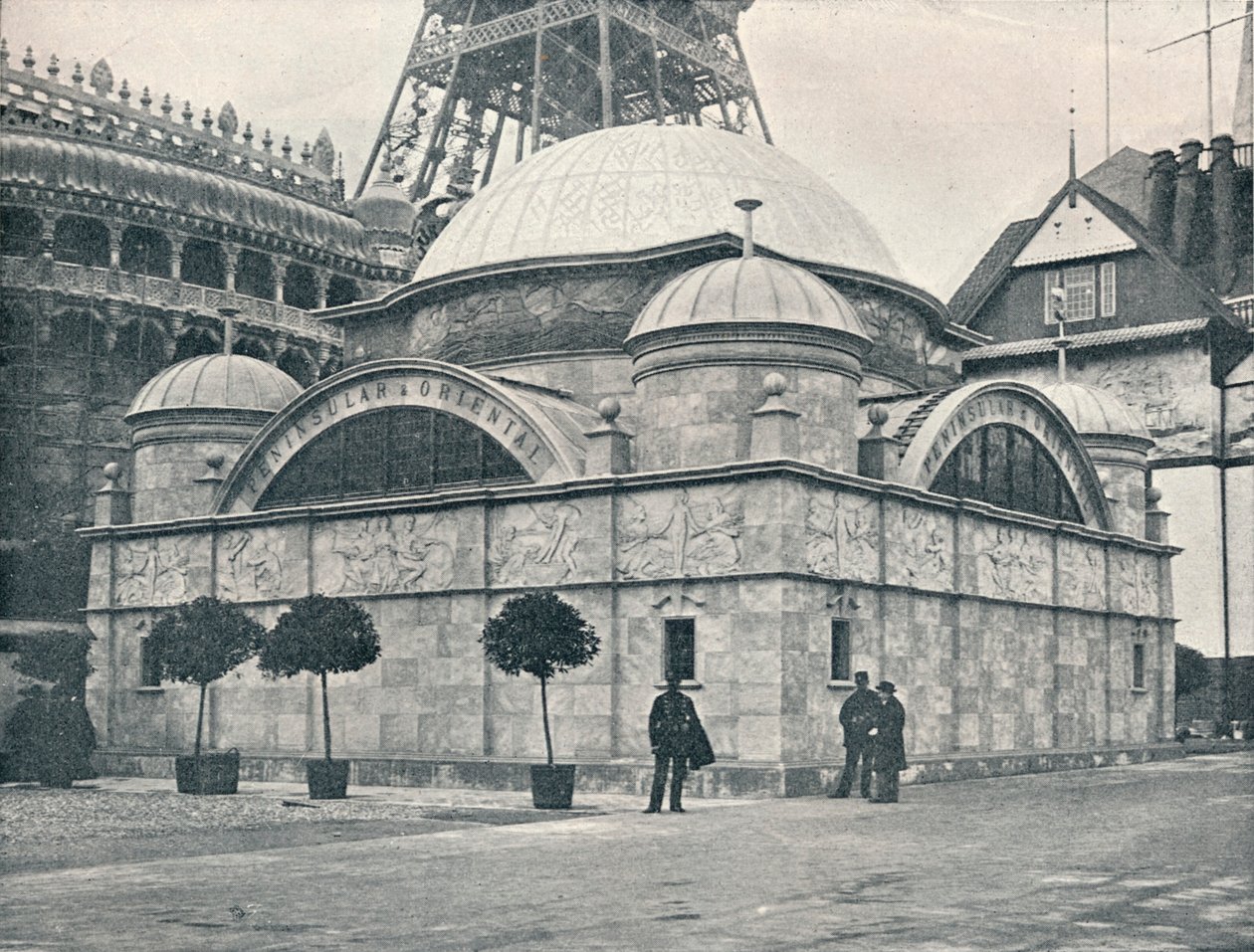 Peninsular en Oriental Pavilion River Front, ca. 1900 door Unbekannt