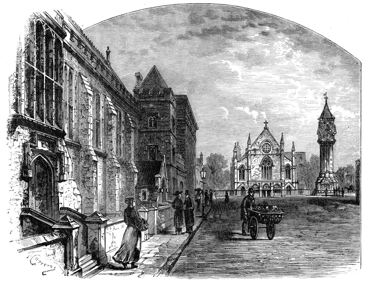 Pery Square, Limerick, 19e eeuw door Unbekannt