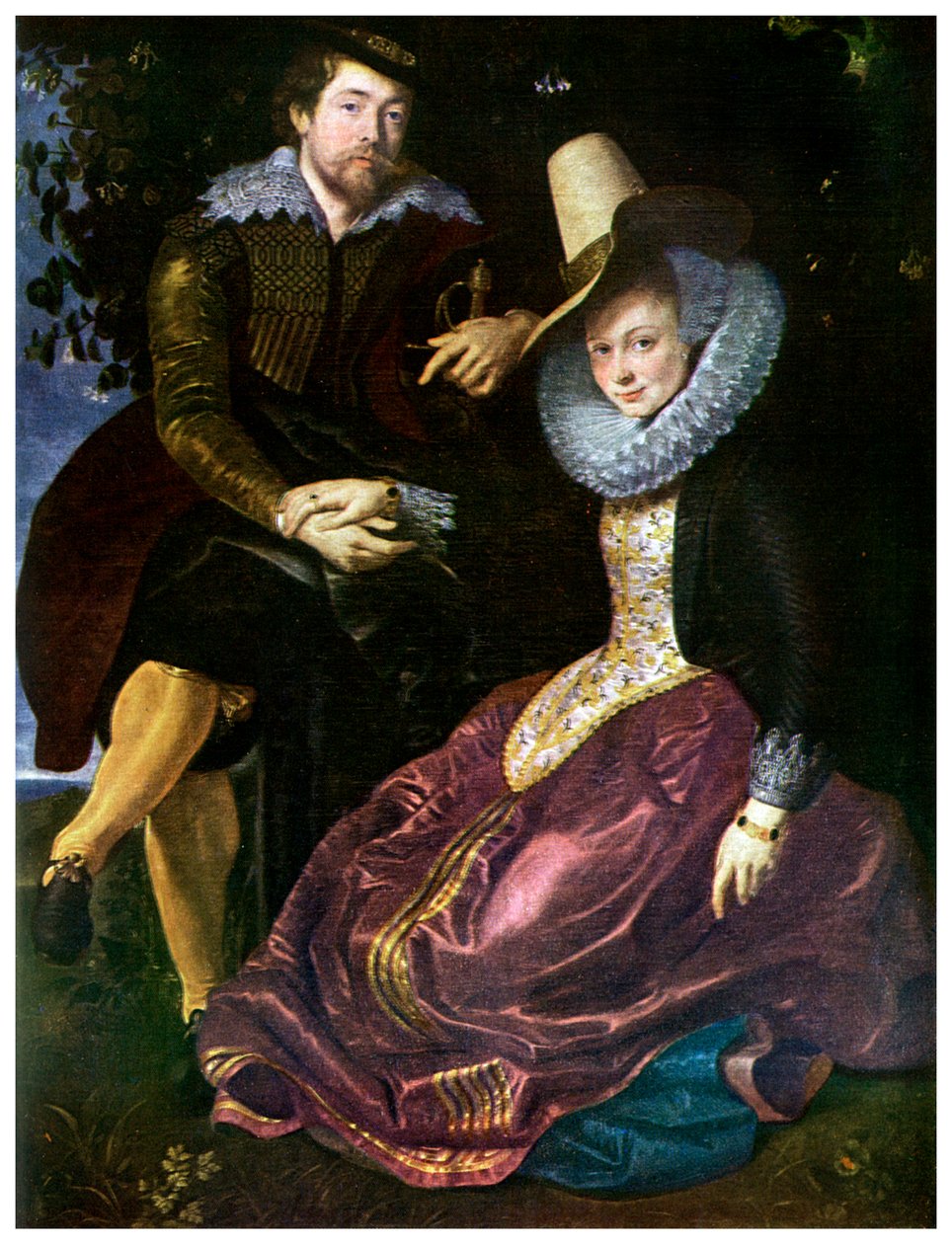 Peter Paul Rubens, Vlaamse barokkunstenaar, 1609 1956 door Unbekannt