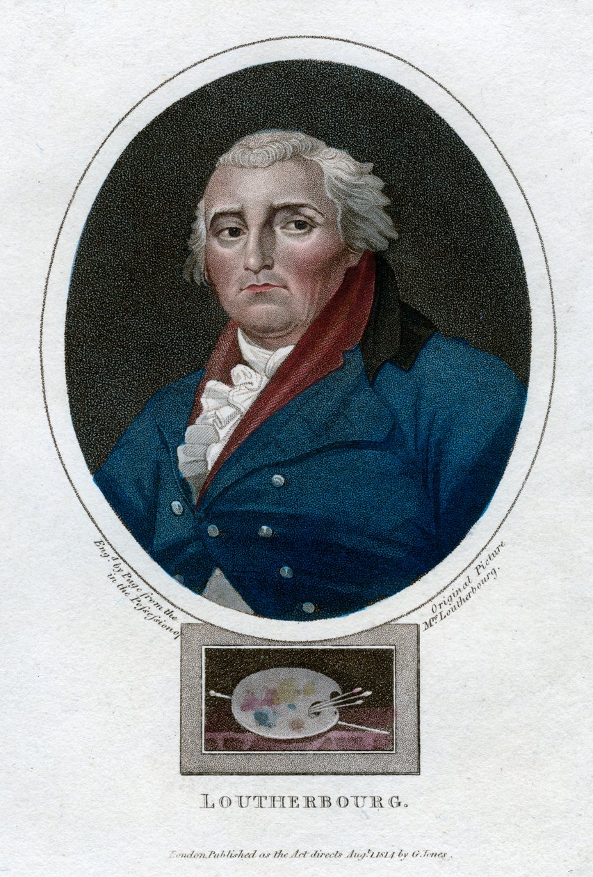 Philip James de Loutherbourg, Franse schilder door Unbekannt