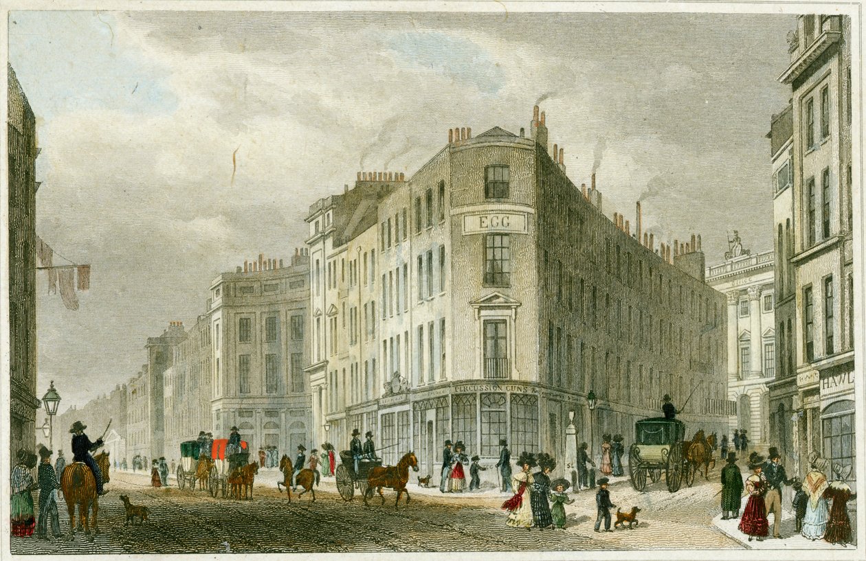 Piccadilly, Londen, 1830 door Unbekannt