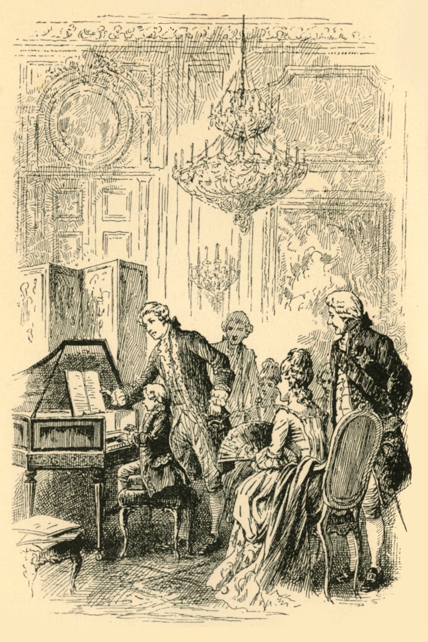 Gespeeld voor het Hof in Versailles, 1907 door Unbekannt