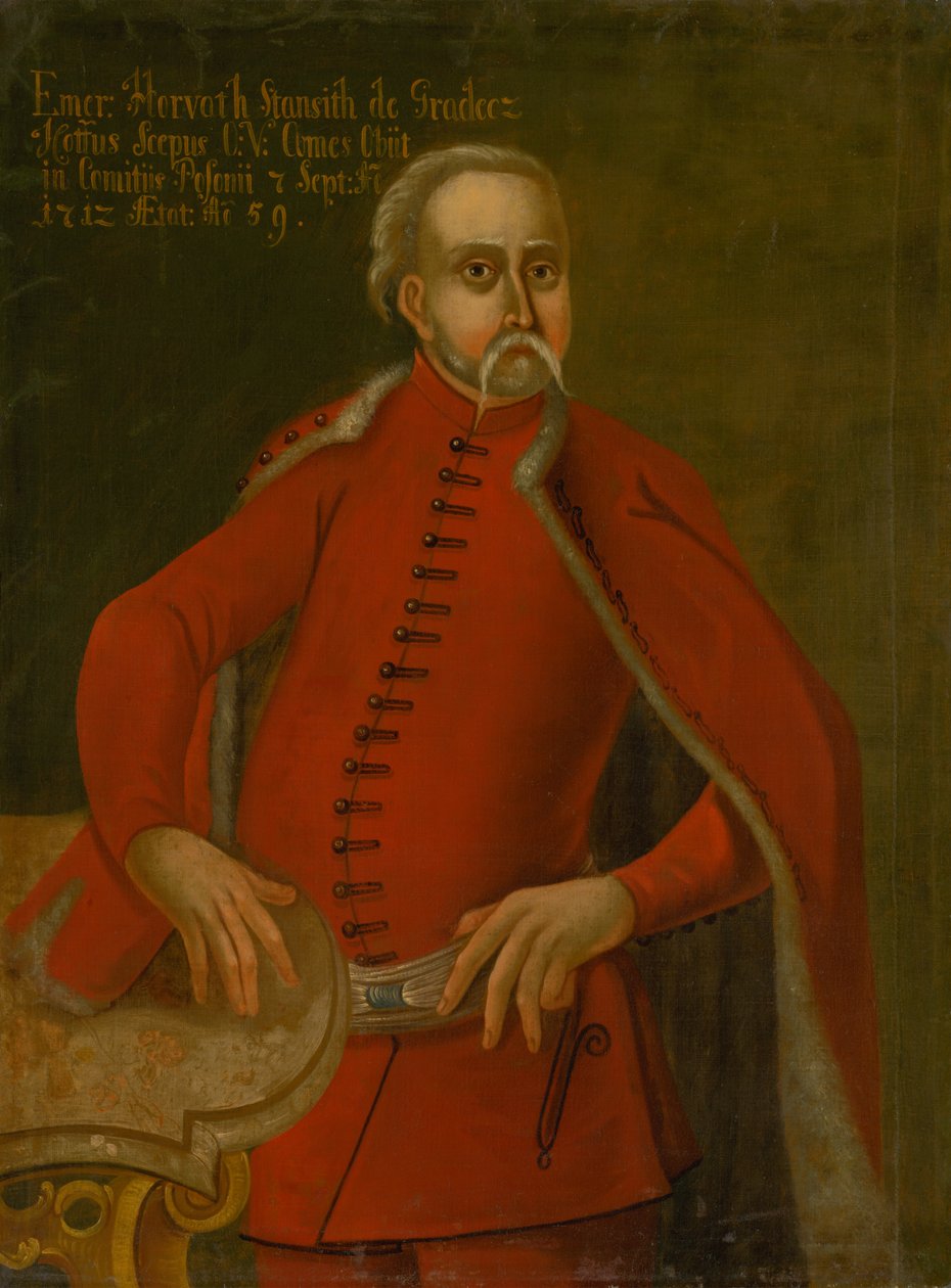 Portret van Imrich Horváth-Stančič door Unbekannt