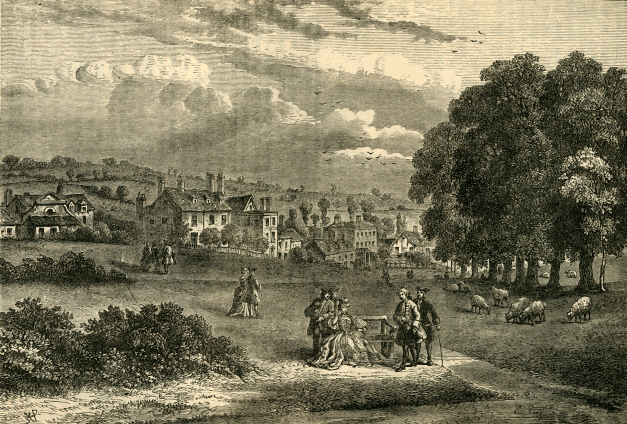 Pond Street, Hampstead door Unbekannt