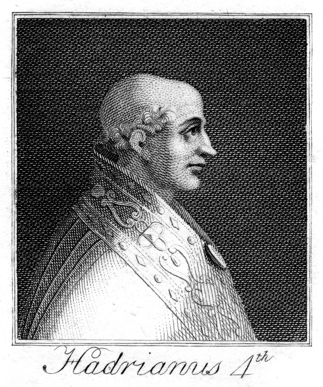 Paus Adrianus IV door Unbekannt
