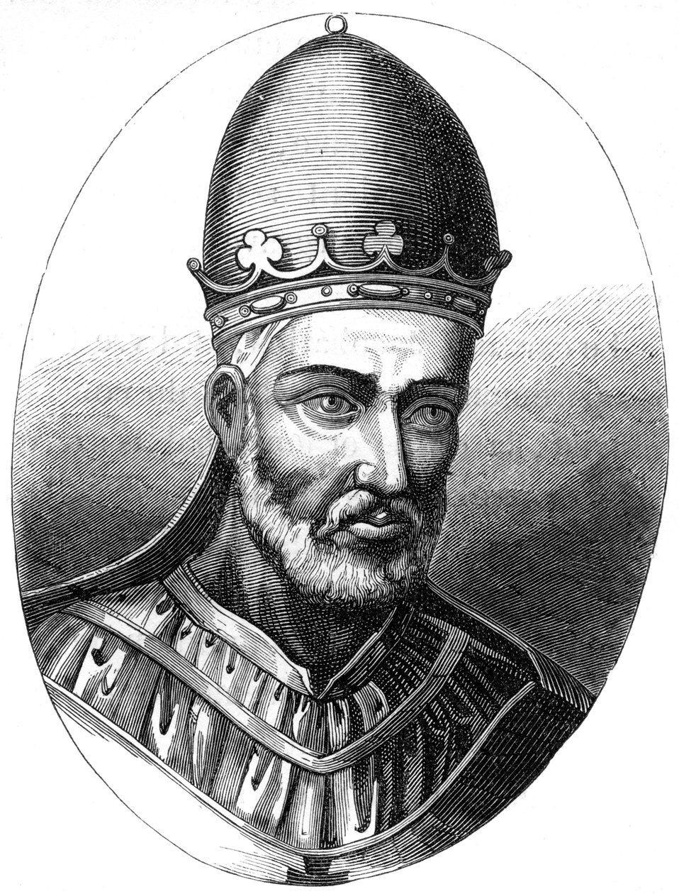 Paus Honorius III, 1849 door Unbekannt
