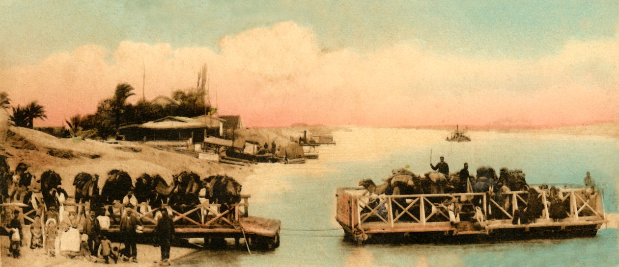 Port Said - Kantara dorp door Unbekannt