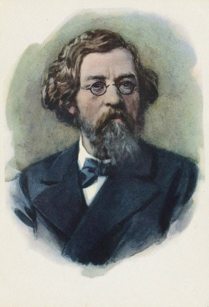 Portret van Nikolay Chernyshevsky 1828-1889 door Unbekannt