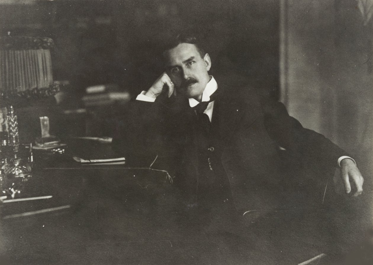 Portret van Thomas Mann, c.1910 door Unbekannt