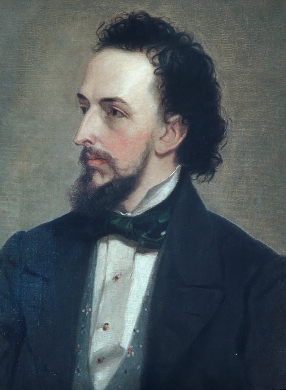 Portret van een man, ca. 1850 door Unbekannt
