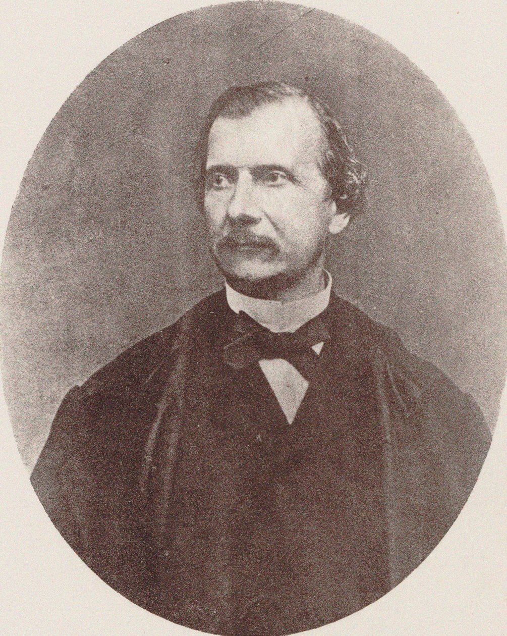 Portret van de componist Auguste Mermet 1810-1889 door Unbekannt