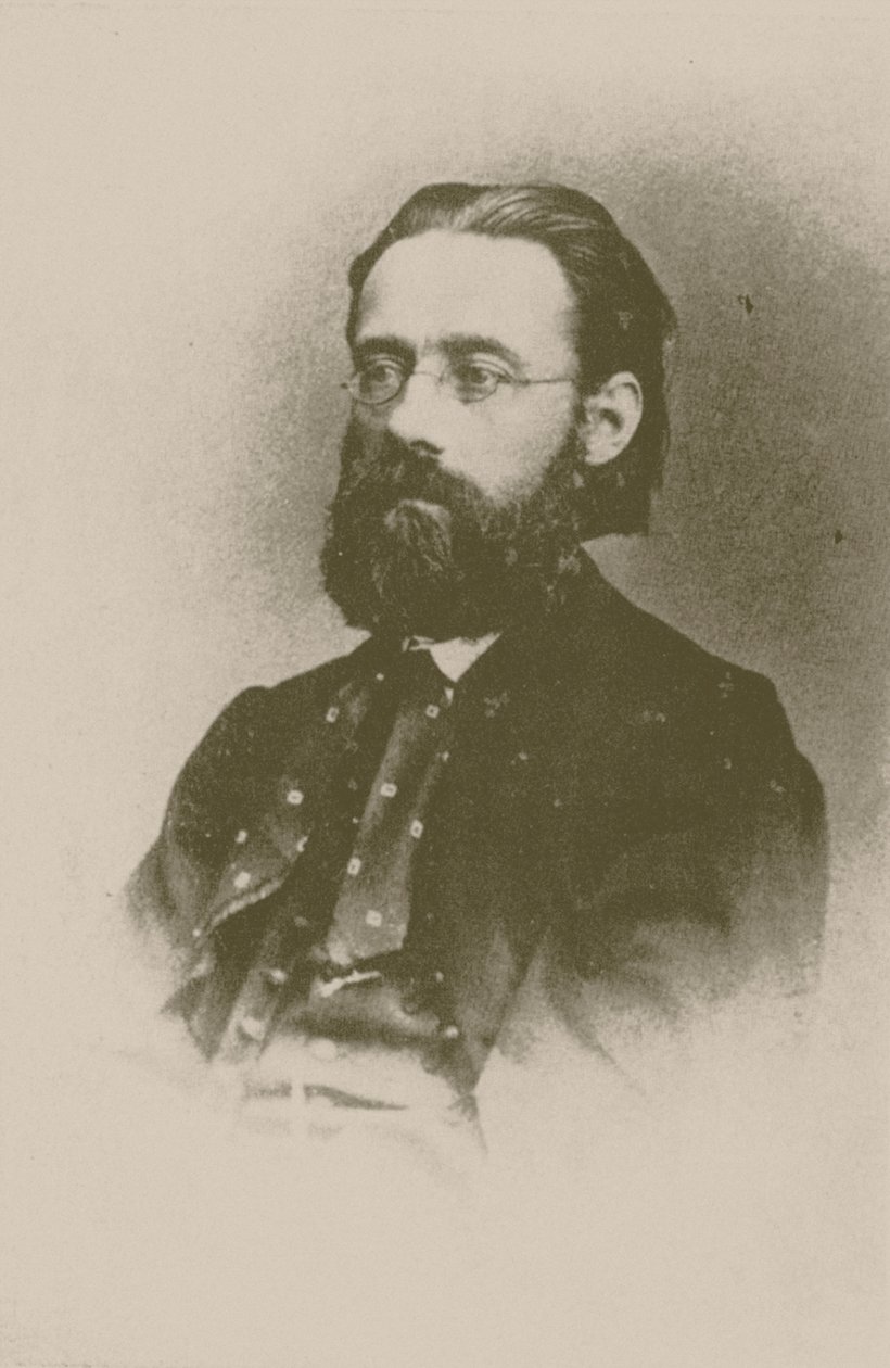 Portret van de componist Bedrich Smetana door Unbekannt