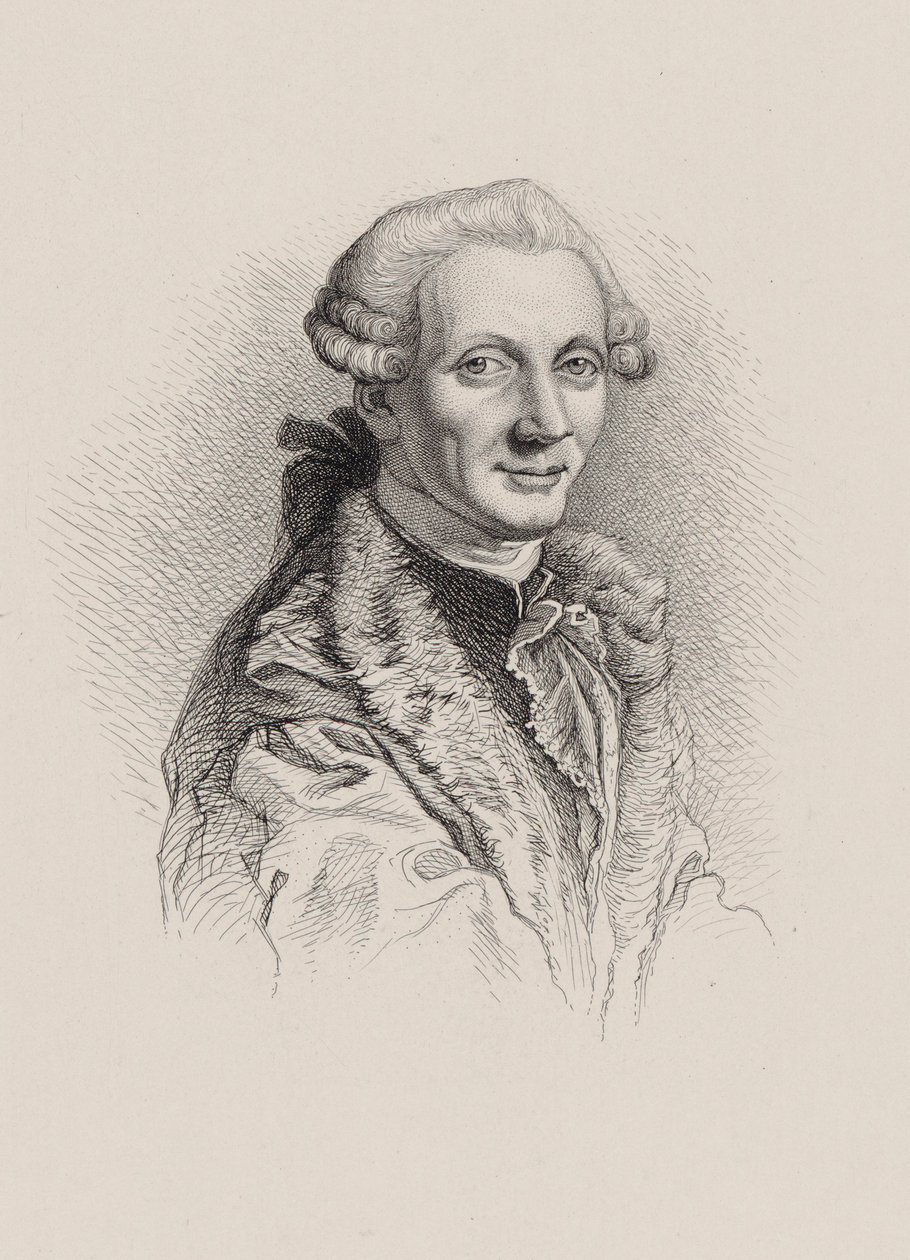 Portret van de componist Niccolò Piccinni 1728-1800 door Unbekannt