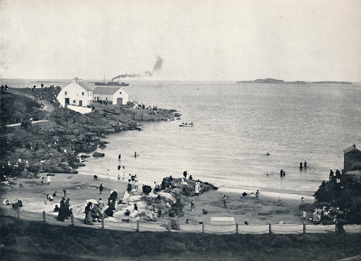 Portrush - De badplaats, 1895 door Unbekannt