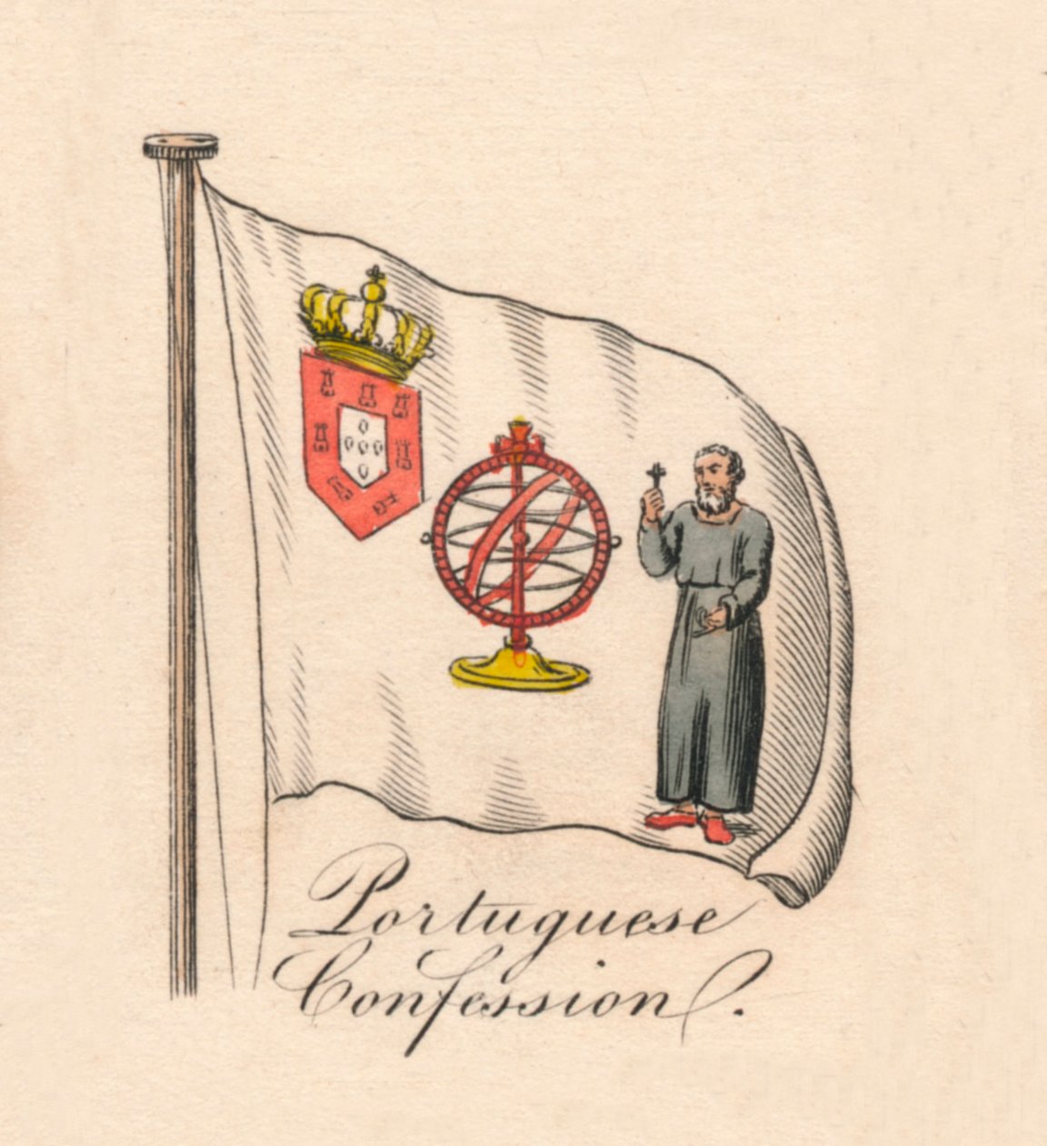 Portugese Biecht, 1838 door Unbekannt