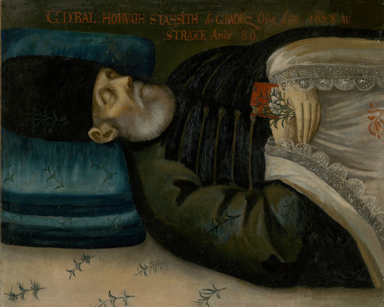 Postuum portret van B. Horvath-Stansitha door Unbekannt