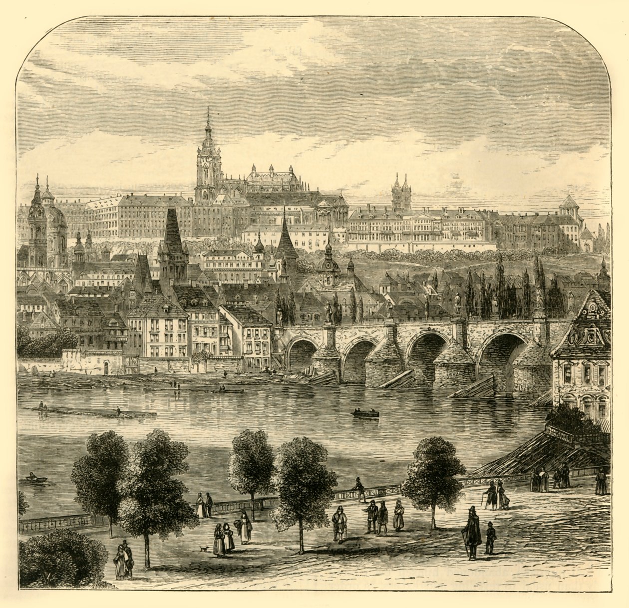 Praag door Unbekannt
