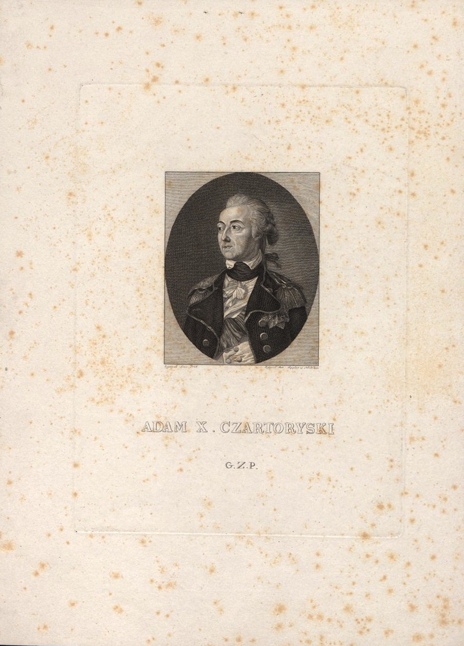 Prins Adam Kazimierz Czartoryski 1734-1823 door Unbekannt