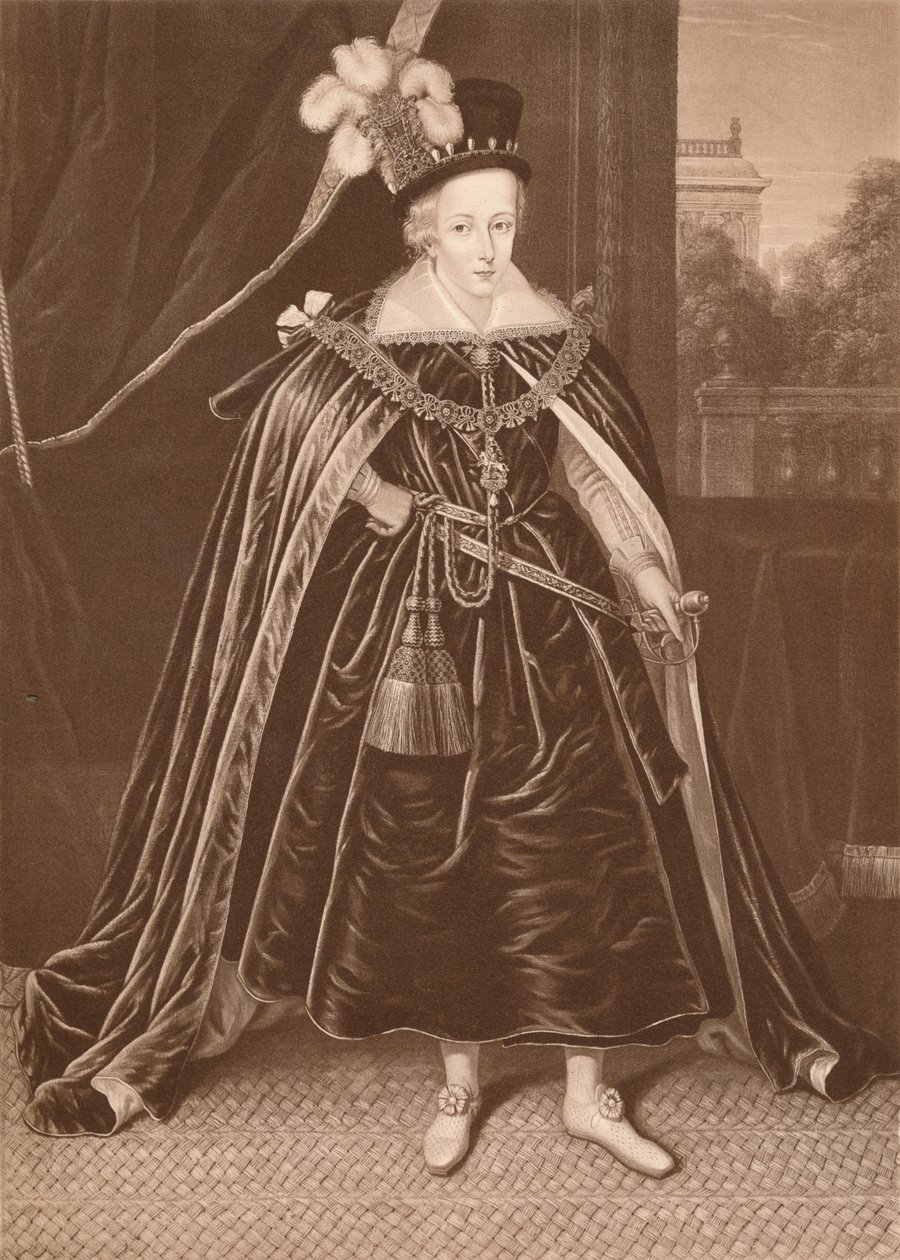 Prins Charles, 17e eeuw, 1904 door Unbekannt
