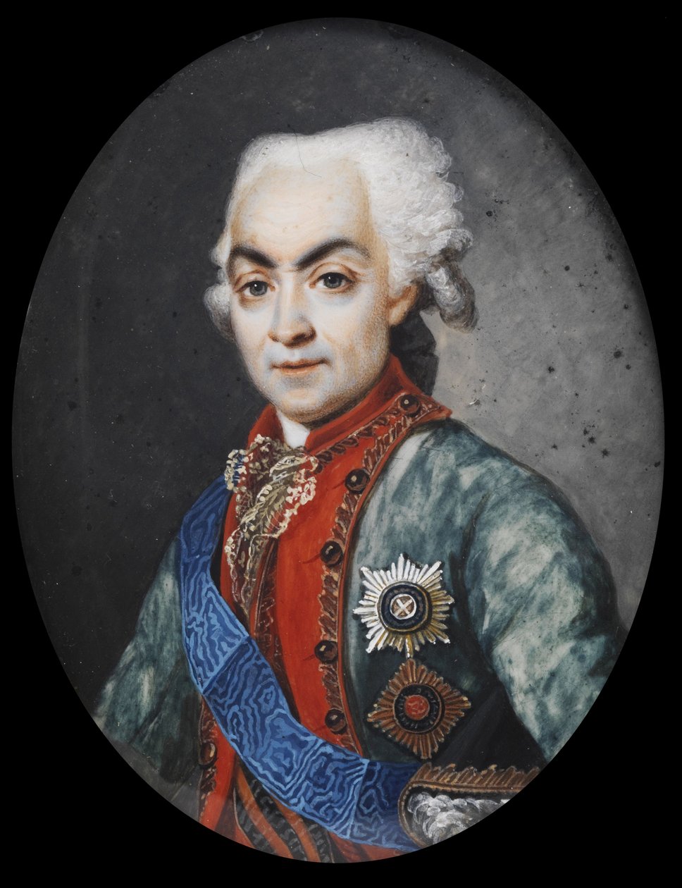 Prins Nikolai Vasilyevich Repnin 1734-1801, na 1792 door Unbekannt