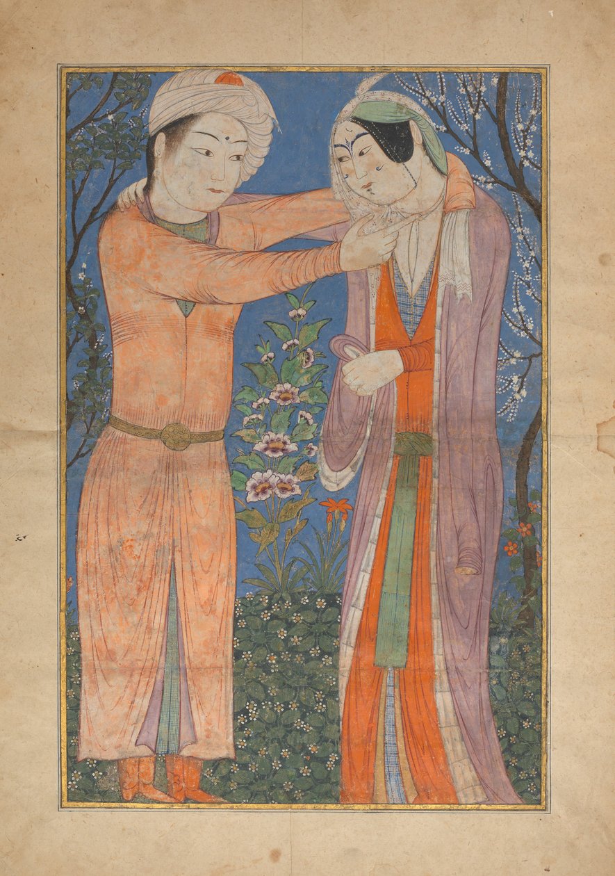 Prinselijk Paar, 1400-1405 door Unbekannt