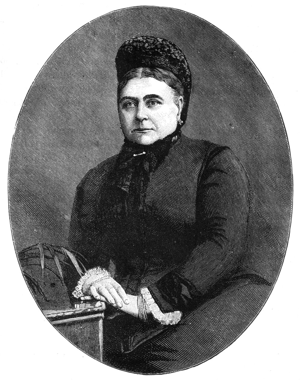 Prinses Mary Adelaide, Hertogin van Teck 1833-1897 door Unbekannt