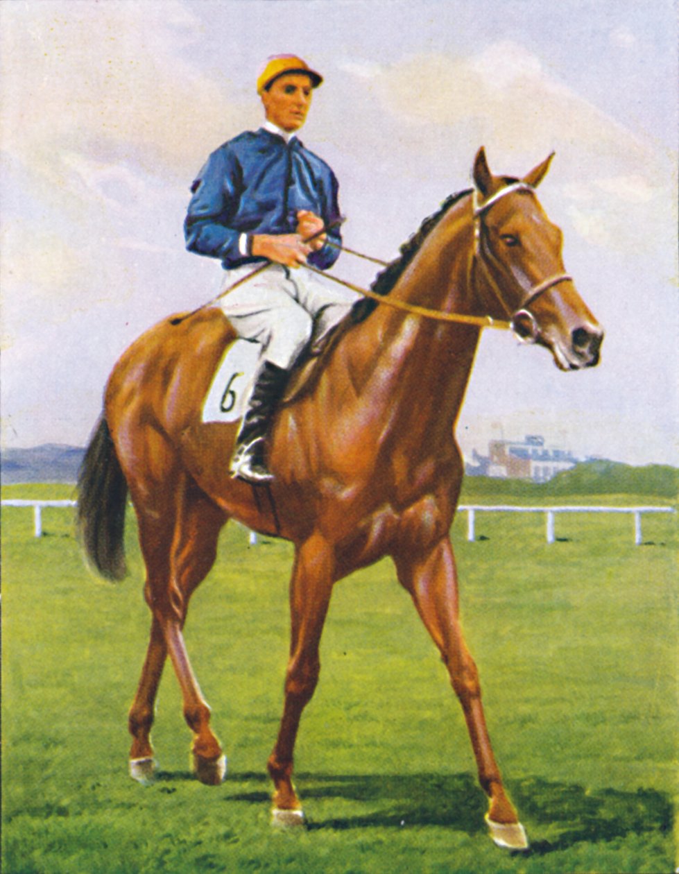 Prometheus, Jockey: W. Rickaby, 1939 door Unbekannt
