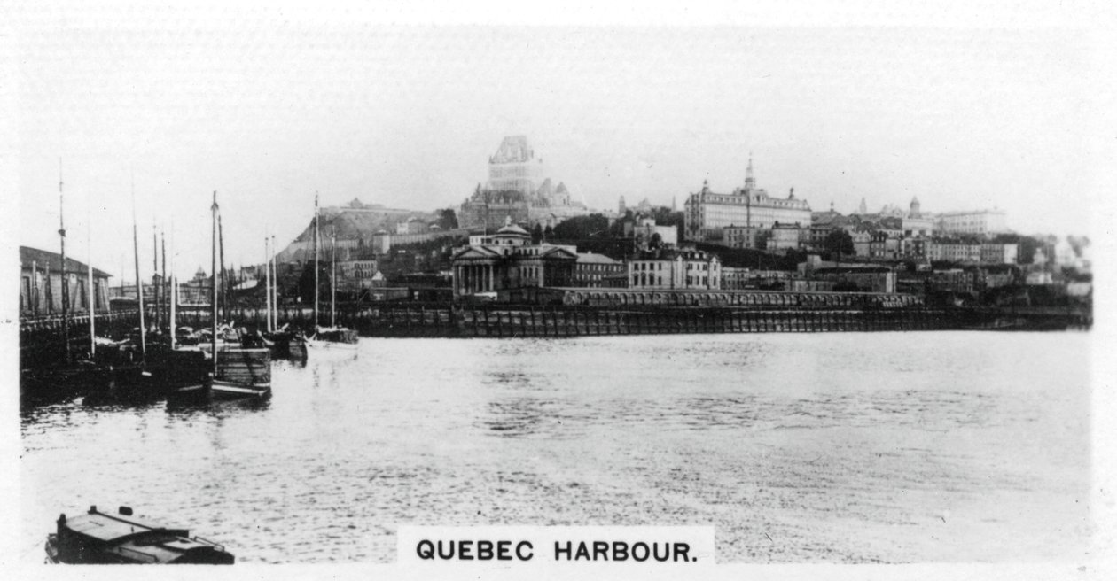 Haven van Quebec, Canada door Unbekannt
